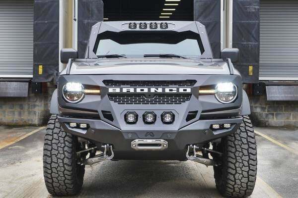 Fab Fours Grumper (Grille + Bumper) (2021-2025 Bronco) - GR5200-1
