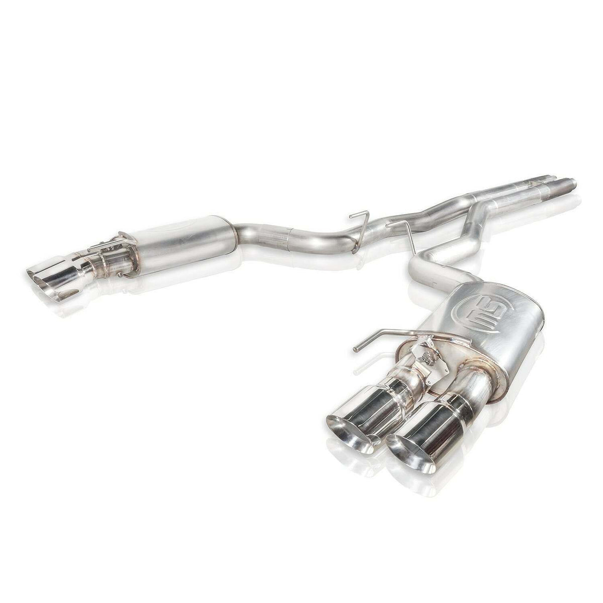 Stainless Works Redline H Catback Exhaust with Active Valves (Performance Connect) (2018-2023 Mustang GT) - M18CBHPCV
