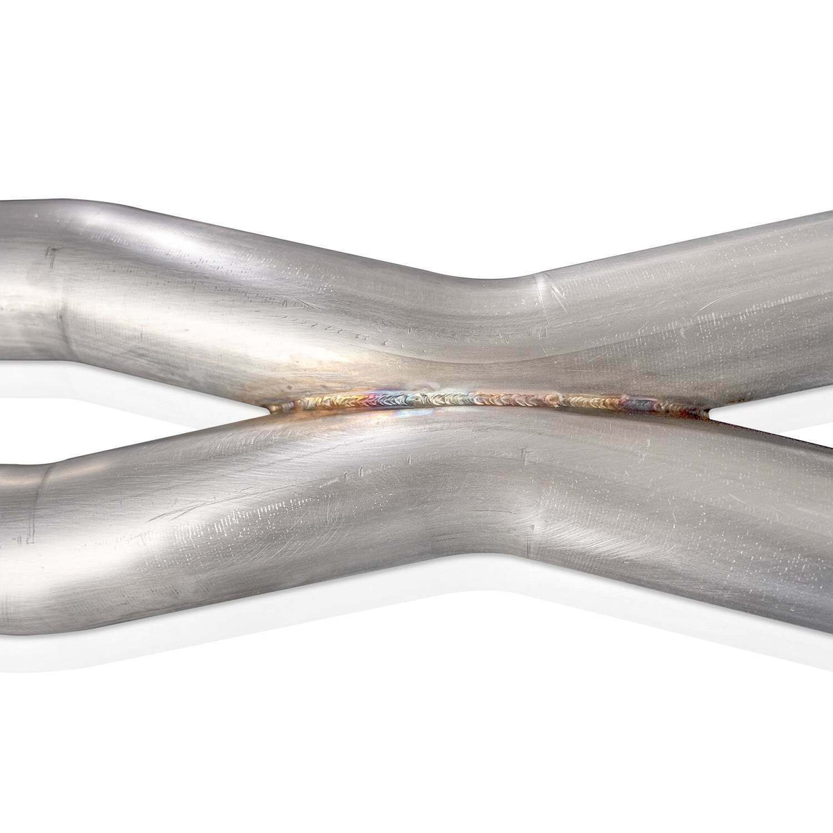 Stainless Works 2018-2026 Ford Mustang GT Mid-Resonator Delete X-Pipe with High-Flow Design (Direct-Fit)