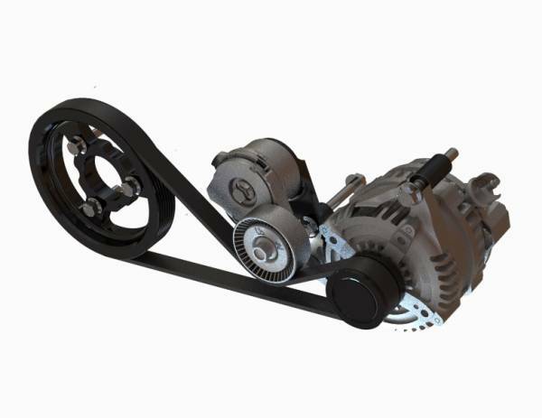 Whipple Superchargers Alternator Relocation Kit (2011-2025 Mustang) - WHK-185ALT-REL
