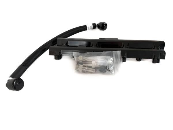 Whipple Fuel System Upgrade, Billet -8AN Fuel Rail Kit (2018-2026 Mustang 5.0L / 2018-2020 F-150 5.0L) - 80-70055