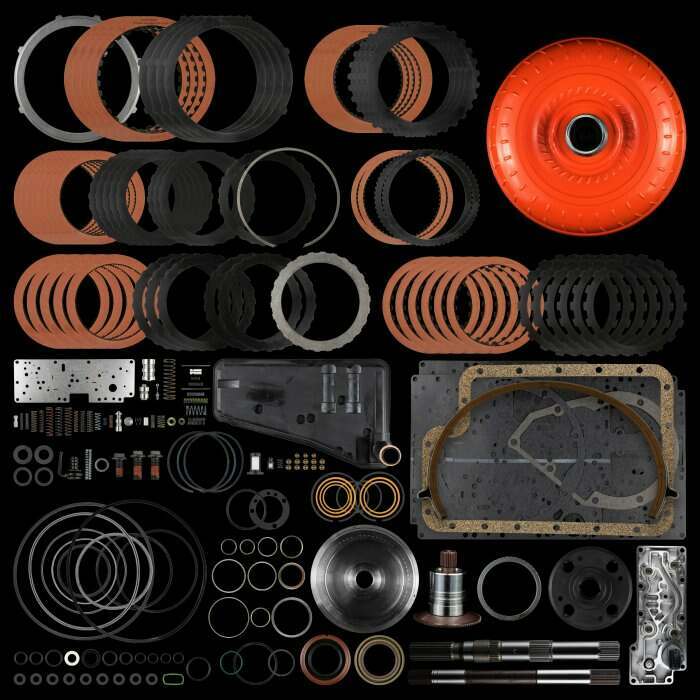 SunCoast Performance SunCoast Category 5 4R100 Rebuild Kit with Billet Triple Disc Torque Converter - SC-4R100SC-5