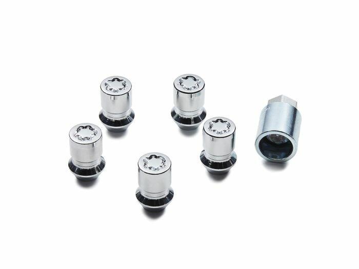 Ford Wheel Locks - Chrome Plated For Exposed Lugs - M2DZ-1A043-A