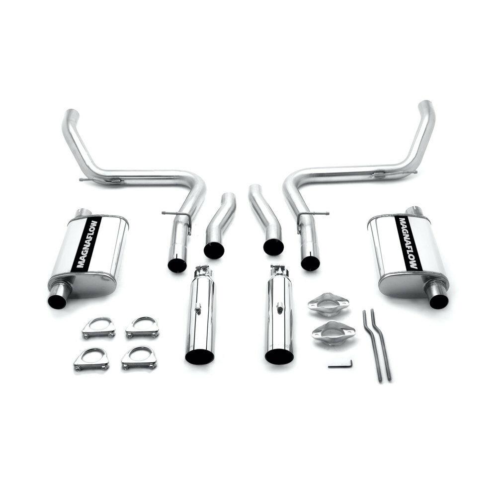 Magnaflow 16544 2.5" Street Series Cat-Back Exhaust with 3.5" Polished Tips (1999-2004 Mustang Cobra)