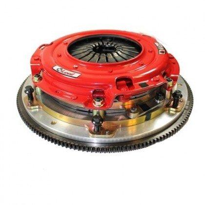 Mcleod Racing 6912-07 RST Twin Disc Clutch Kit with Lethal Performance Lightened Steel Flywheel Combo Package - 26 Spline (1996-2004 Mustang Cobra / Mach 1 / 1999-Mid 2001 GT / 2007-2009 Shelby GT500)