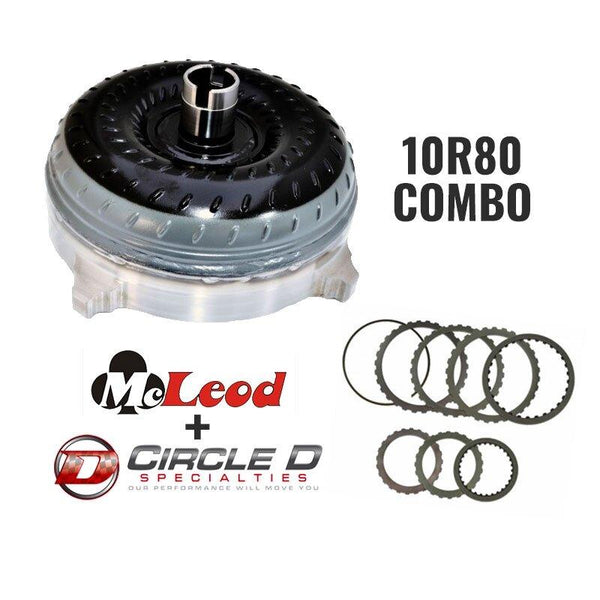 Circle D 10R80 Torque Converter (Forced Induction Version) and Mcleod Friction Plate and Steel Combo (2018-2026 Mustang GT / F-150)