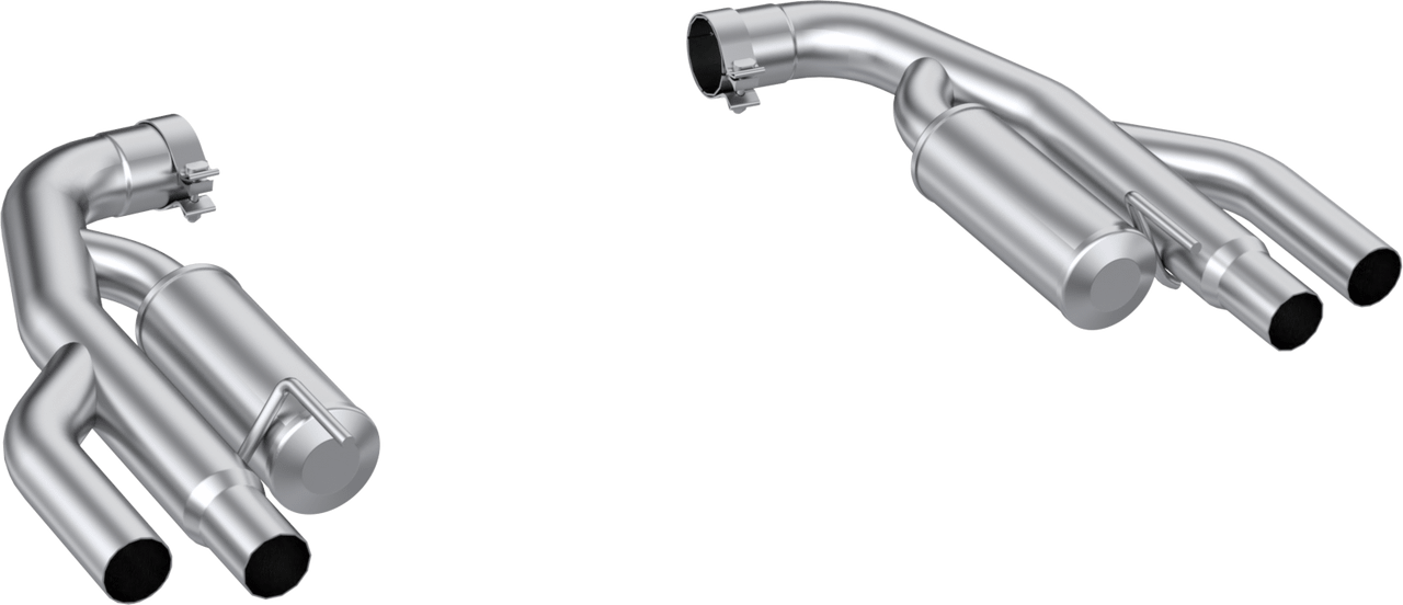 MBRP 2018-2026 Ford Mustang GT Street Exhaust with Race Sound Conversion (3" Aluminized Steel)