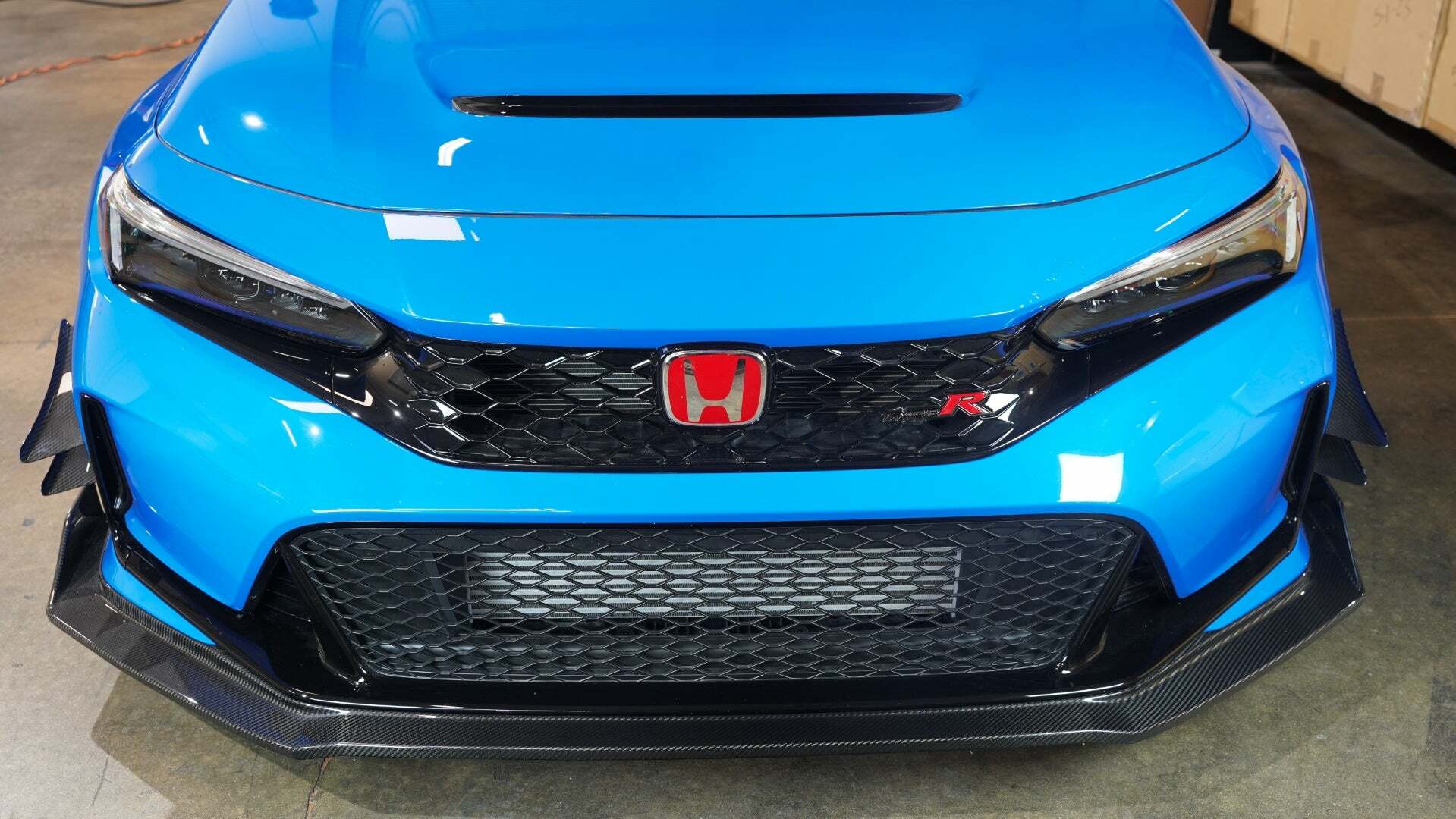 APR Performance Carbon Fiber Front Bumper Canards (2023+ Type R) - AB-923002