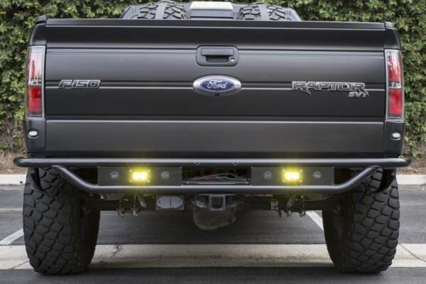 RPG Off-Road RaceLine Rear Bumper w/ Backup Sensors Mounts (2010-2014 Ford Raptor) - RAPA1325
