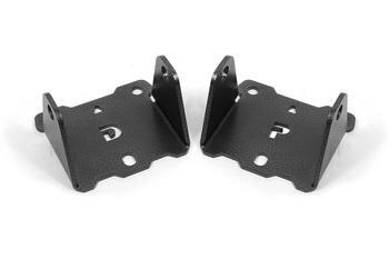 BMR Side Motor Mount Kit - Solid, Black Hammertone (1982-1992 Camaro, Firebird) - MM331