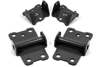 BMR Solid Motor Mount Kit - Upper and Lower (1982-1992 Camaro & Firebird) - MM333