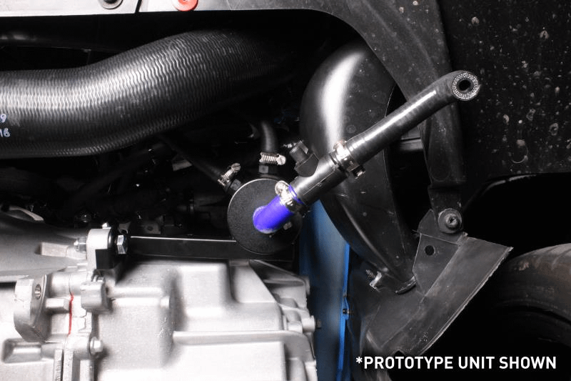 Mishimoto Focus RS PCV Side Baffled Oil Catch Can (Black)