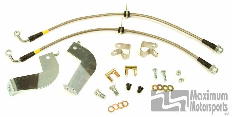 Maximum Motorsports 99-04 Cobra Stainless Rear Brake Line Kit - MMBK9R