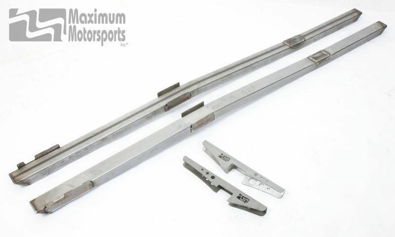 Maximum Motorsports Full Length Subframe Connectors (Bare Steel) - MMFL-5B