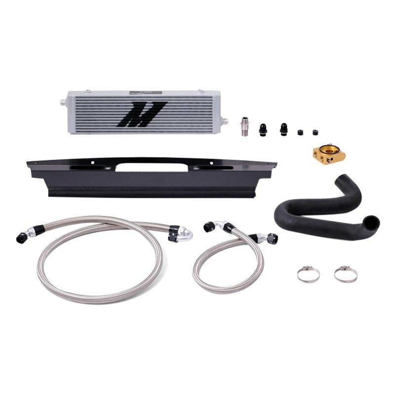 Mishimoto Ford Mustang GT Right-Hand Drive Oil Cooler, 2015-2017 - MMOC-MUS8-15TBKRHD