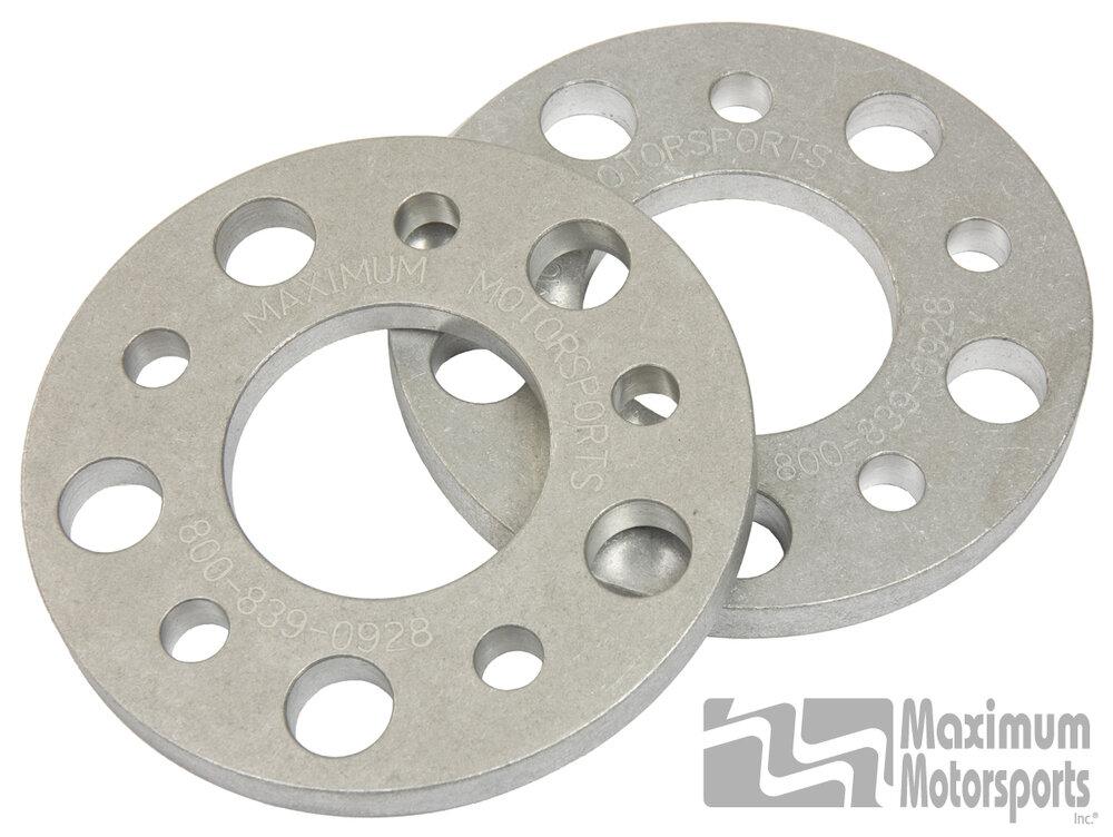 Maximum Motorsports Mustang 5 Lug 1/2" Wheel Spacers (2) - MMWS-7