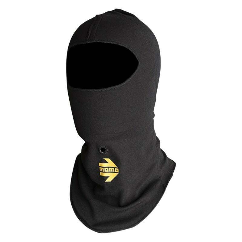 Momo Comfort Tech Balaclava Black FIA 8856-2000 - MNXBALCOTBLK