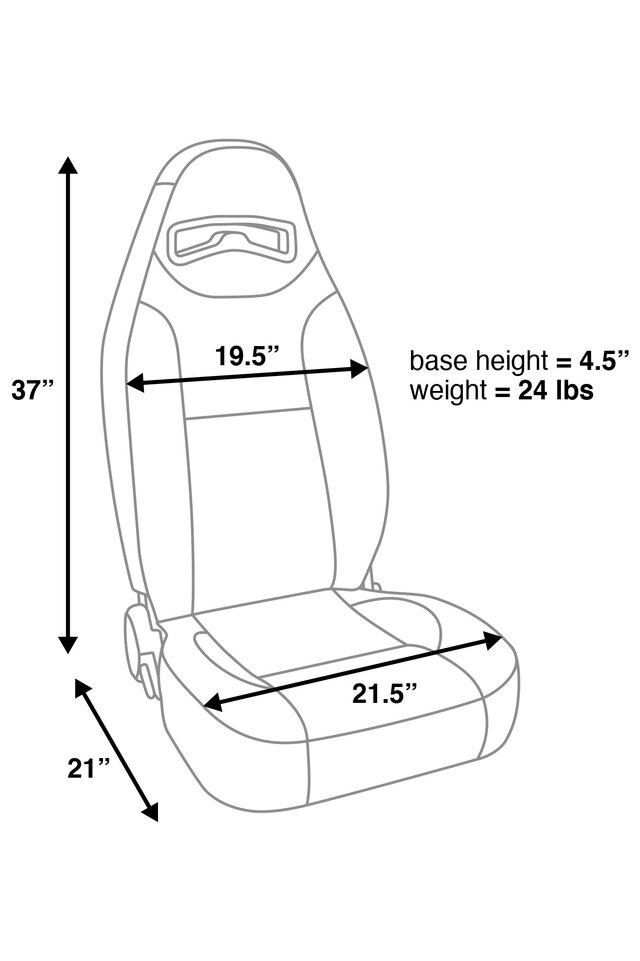 Corbeau Moab Reclining Race Seat (Pair)