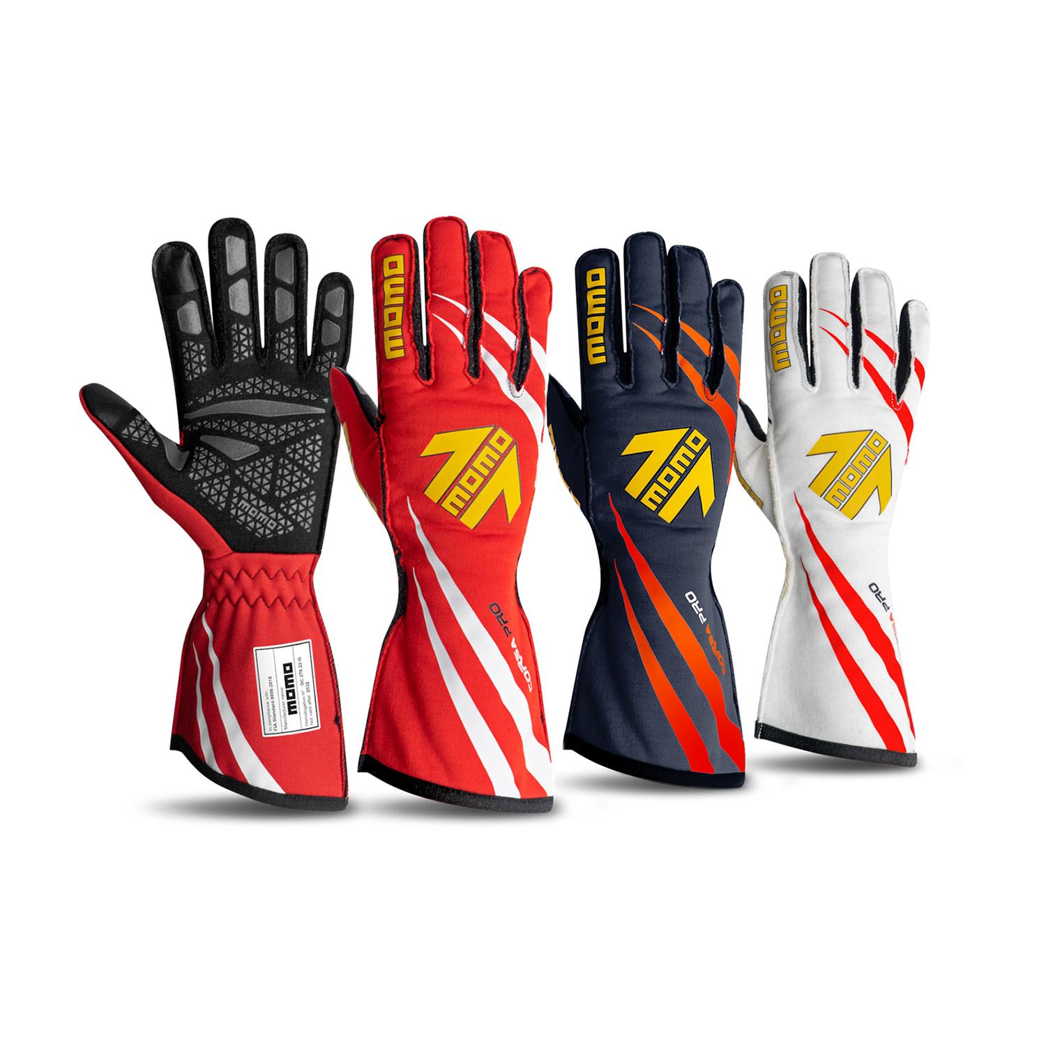 Momo GLOVES CORSA PRO ANNIVERSARY BLACK 13 FIA 8856-2018 - GUCPANNIVBK13