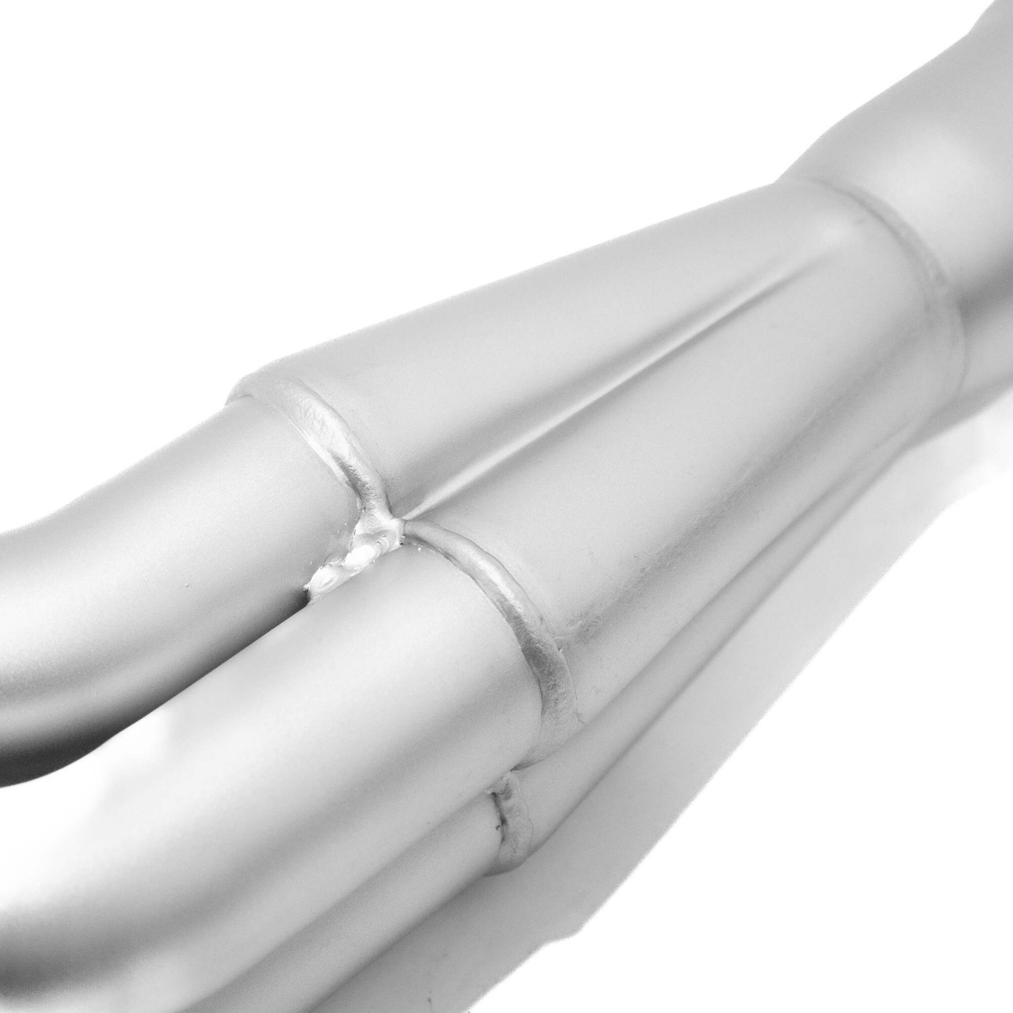 Long Tube Headers Equal Length Long Tube 2" 304 Stainless Steel Primary Headers and Connection Pipes, Factory Bolt in / 18 Gauge - EcoF | Titan Finish (2006-2023 LX Mopar) - DGLH00006T