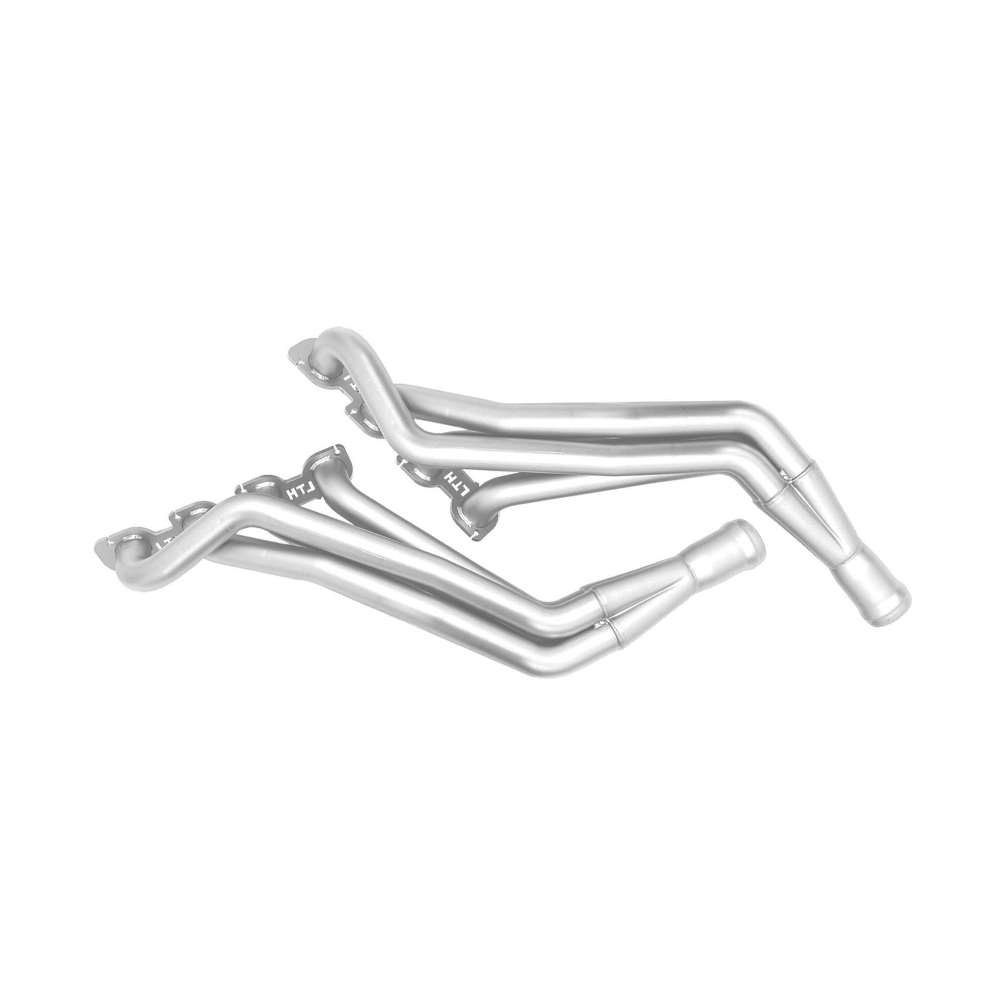 Long Tube Headers Equal Length Long Tube 2" 304 Stainless Steel Primary Headers and Connection Pipes, Factory Bolt in / 18 Gauge - EcoF | Titan Finish (2006-2023 LX Mopar) - DGLH00006T