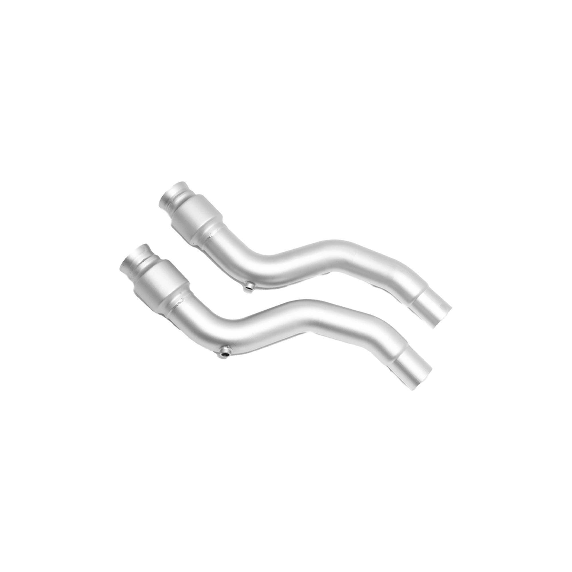Long Tube Headers Equal Length Long Tube 2" 304 Stainless Steel Primary Headers and Connection Pipes, Factory Bolt in / 18 Gauge - EcoF | Titan Finish (2006-2023 LX Mopar) - DGLH00006T