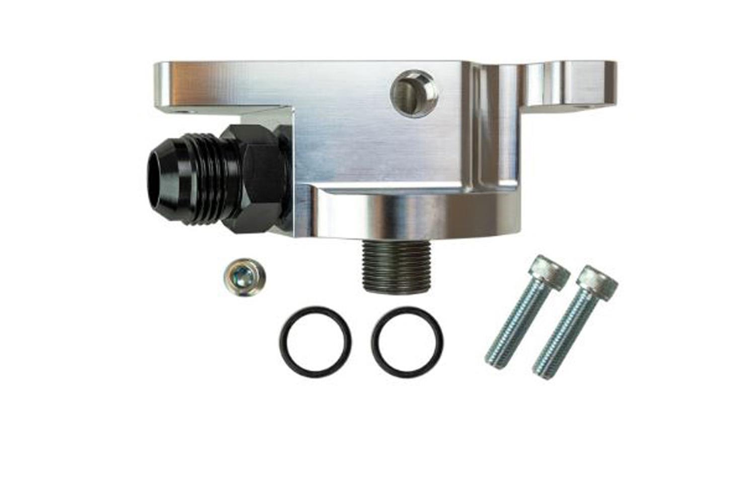 Moroso FILTER ADAPTER GM LT SPIN ON, EXTERNAL, DRY SUMP OIL PUMP INPUT INLET - 23718