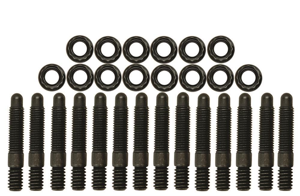 Moroso VALVE COVER, STUD KIT, FOR BBC FABRICATED V/C, BULLET NOSE 12 POINT - 38822