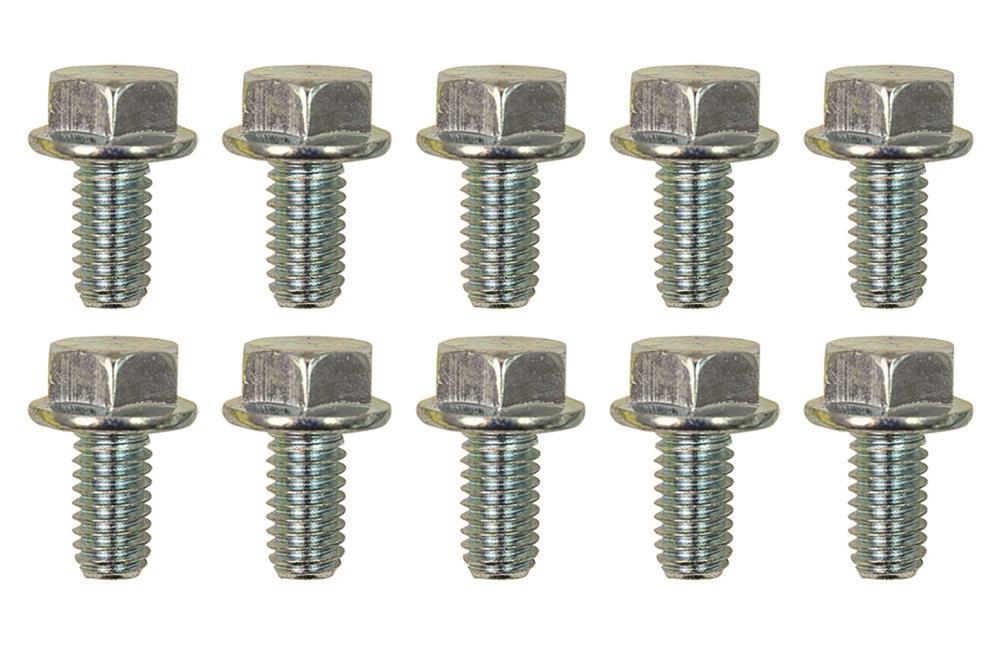 Moroso FLANGE NUT, 5/16-18, SERRATED, 10 PACK, ZINC - 38840