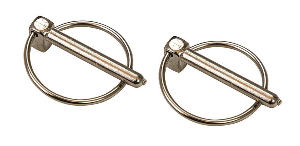 Moroso REPLACEMENT HOOD PIN CLIPS, 1/4 INCH DIAMETER - 39006
