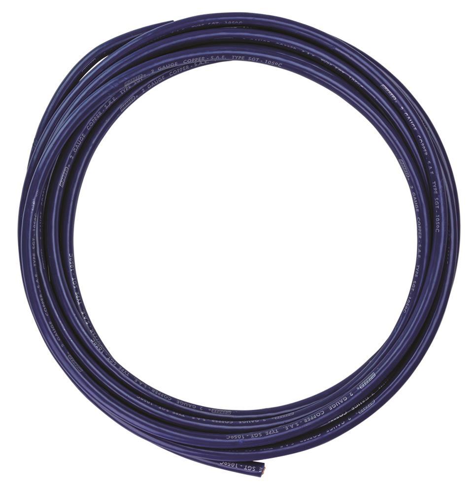 Moroso Battery Cable, 2 Ga Blue, 25 Ft - 74007