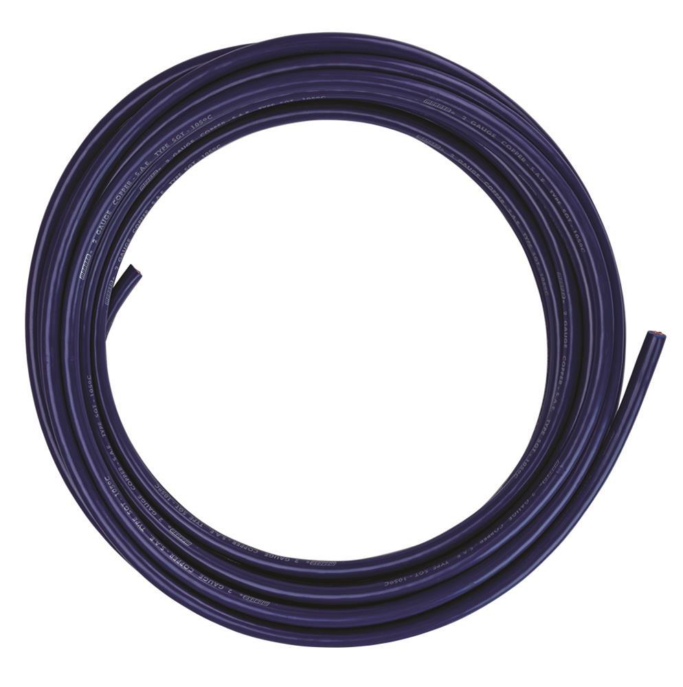 Moroso Battery Cable, 2 Ga Blue, 50 Ft - 74008