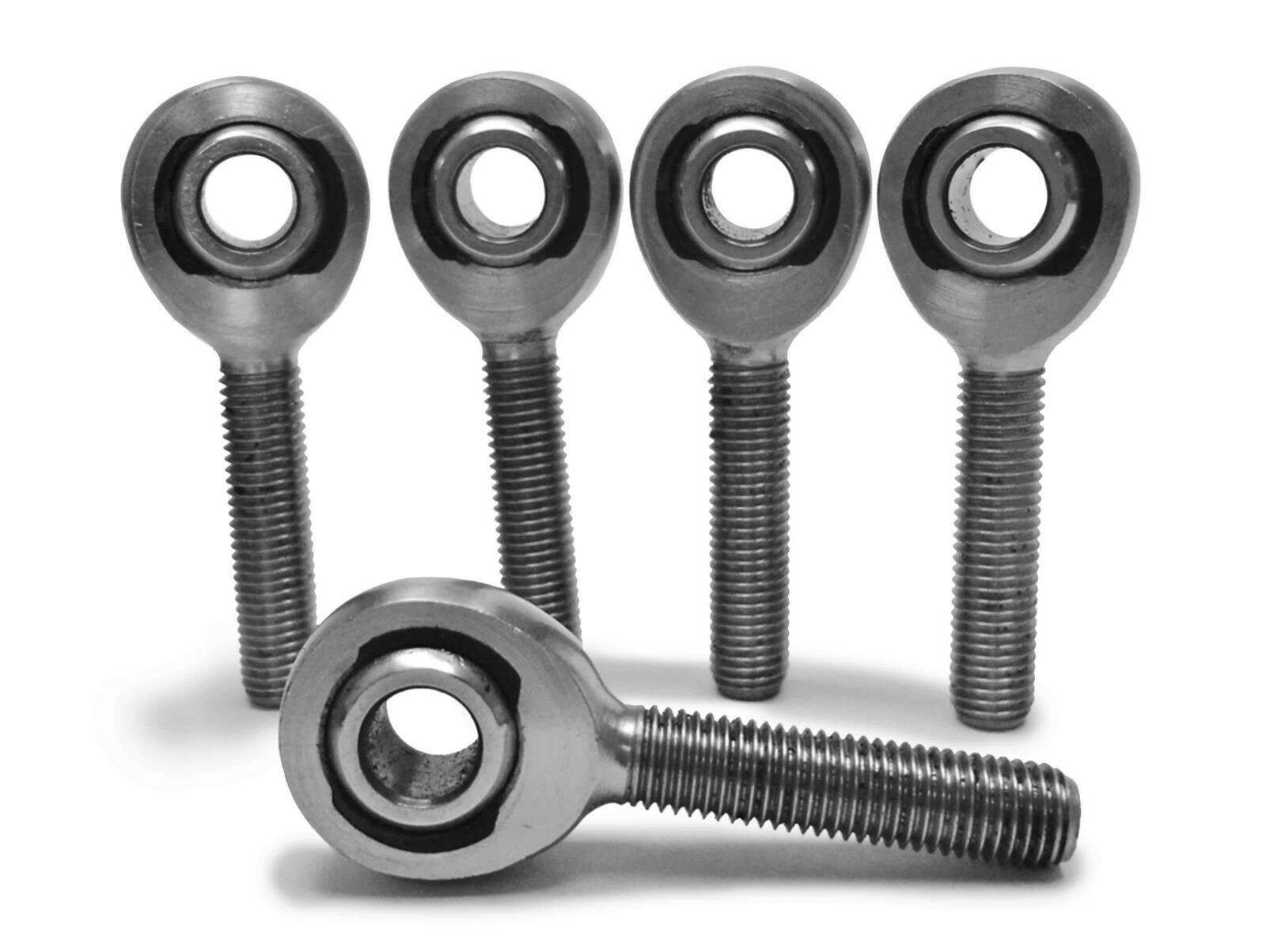 Steinjager Metric Male Rod Ends Chrome Moly Housing, Nylon Race M12 x 1.75 RH 5 Pack - J0015034