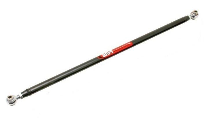 BMR 05-2014 Mustang DOM Adjustable Panhard Rod w/Rod Ends (Black Hammertone)