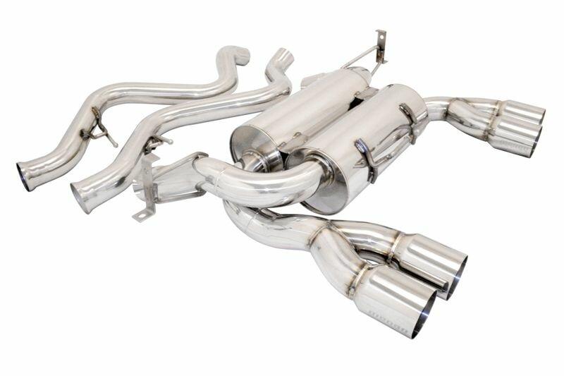 Megan Racing Supremo Exhaust System for BMW E92 M3 08-13 - Stainless Rolled Tips - MR-ABE-BE92M3