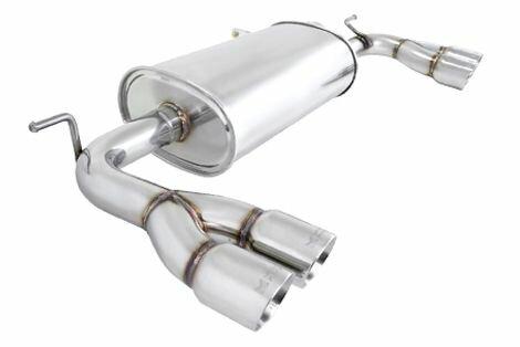 Megan Racing Hyundai Genesis Coupe 2009-2012 (2.0 Turbo/V6) - Stainless Rolled Tips - Axle Back - MR-ABE-HG09-SRT