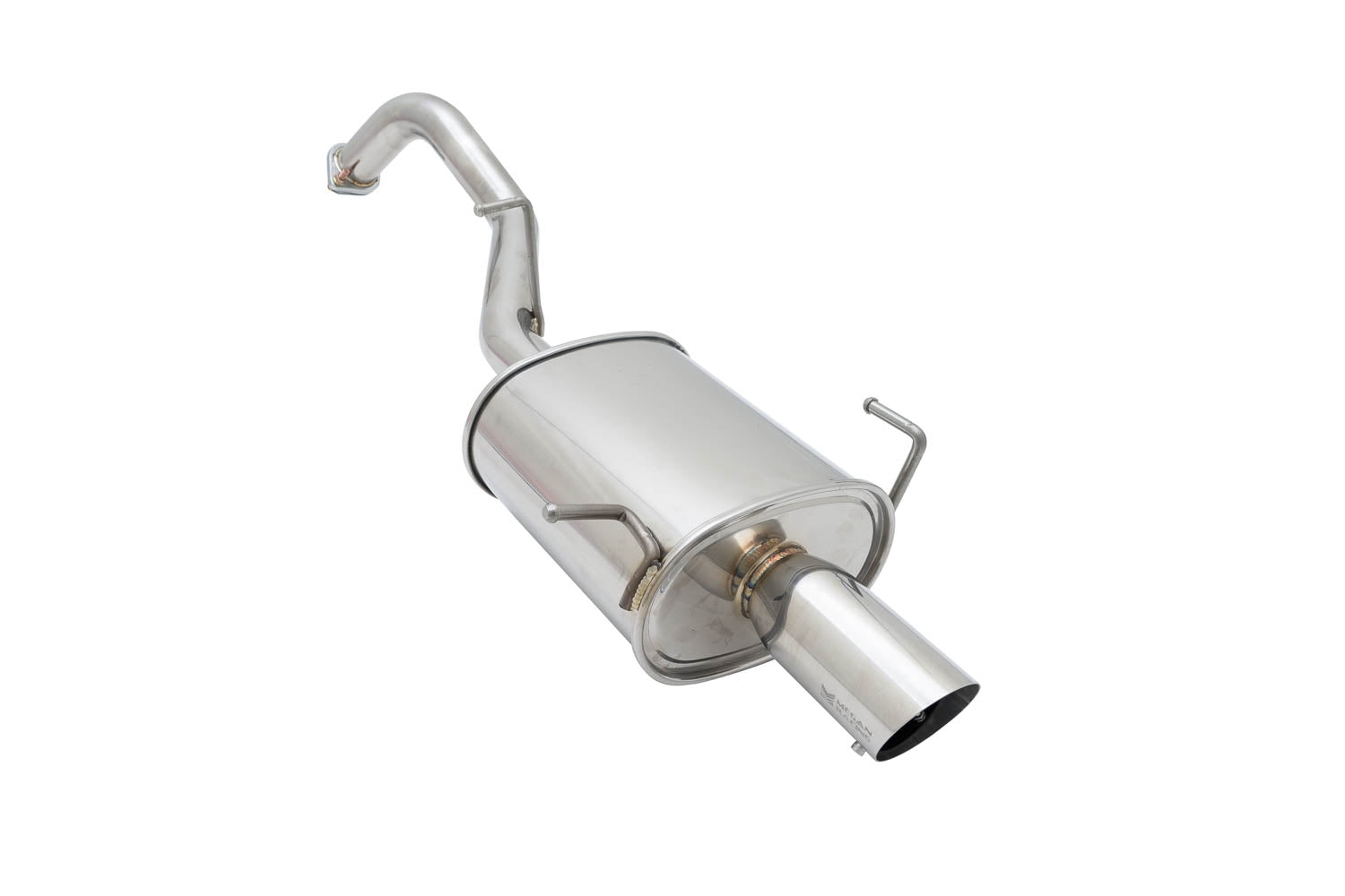 Megan Racing OE-RS Axle Back Exhaust (2007-2012 Nissan Sentra SE-R/Spec V 2.5L, 4" Tip) - MR-ABE-NS07OE