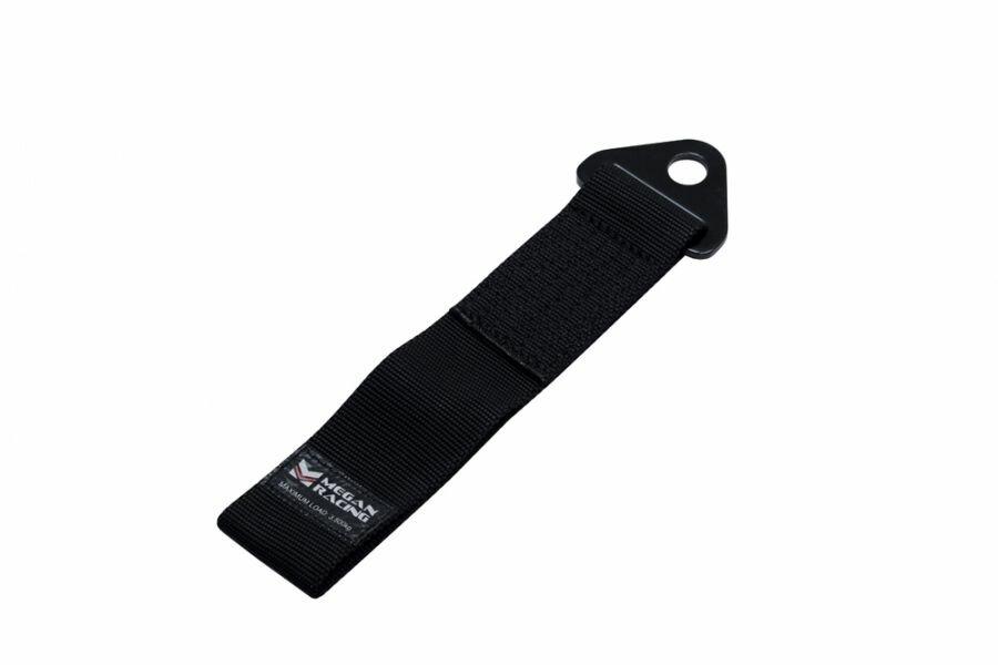 Megan Racing 2-Inch Tow Strap - Black - MR-BT-TSBK