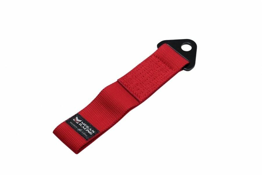Megan Racing 2-Inch Tow Strap - Red - MR-BT-TSRD