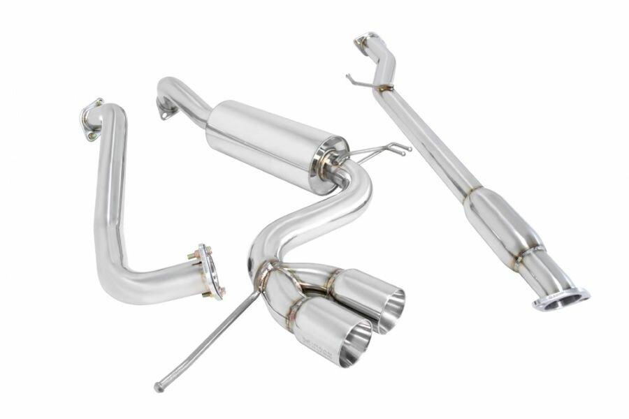 Megan Racing Hyundai Veloster 2012+ - Stainless Rolled Tips - Type 2 - MR-CBS-HYV11-SRT