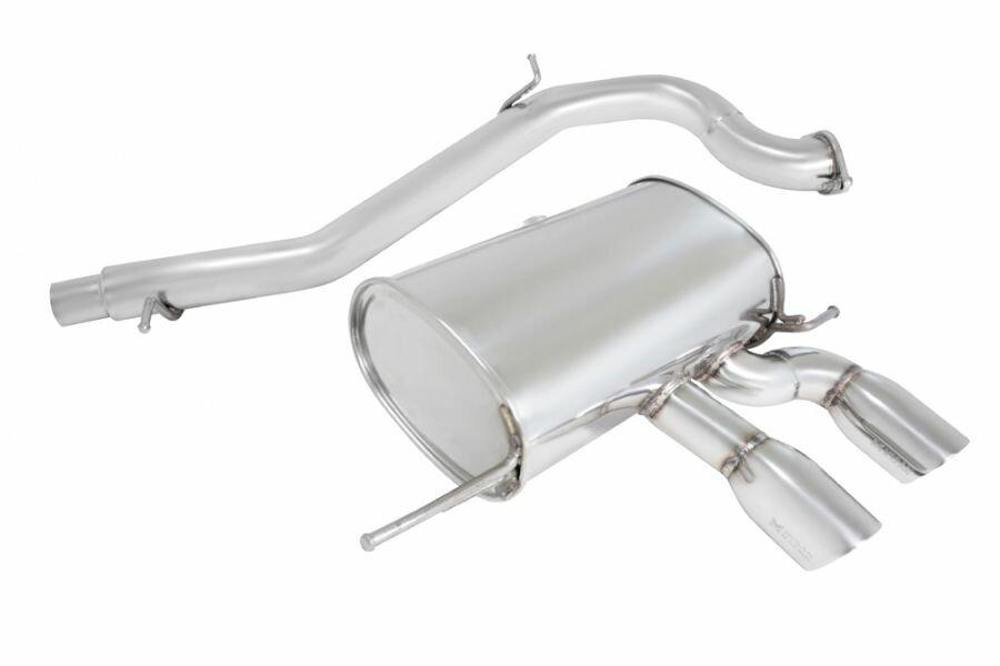 Megan Racing Volkswagen Golf R 2.0 Turbo 12-13 - Stainless Rolled Tips - Turbo Type - MR-CBS-VWGR12-SRT