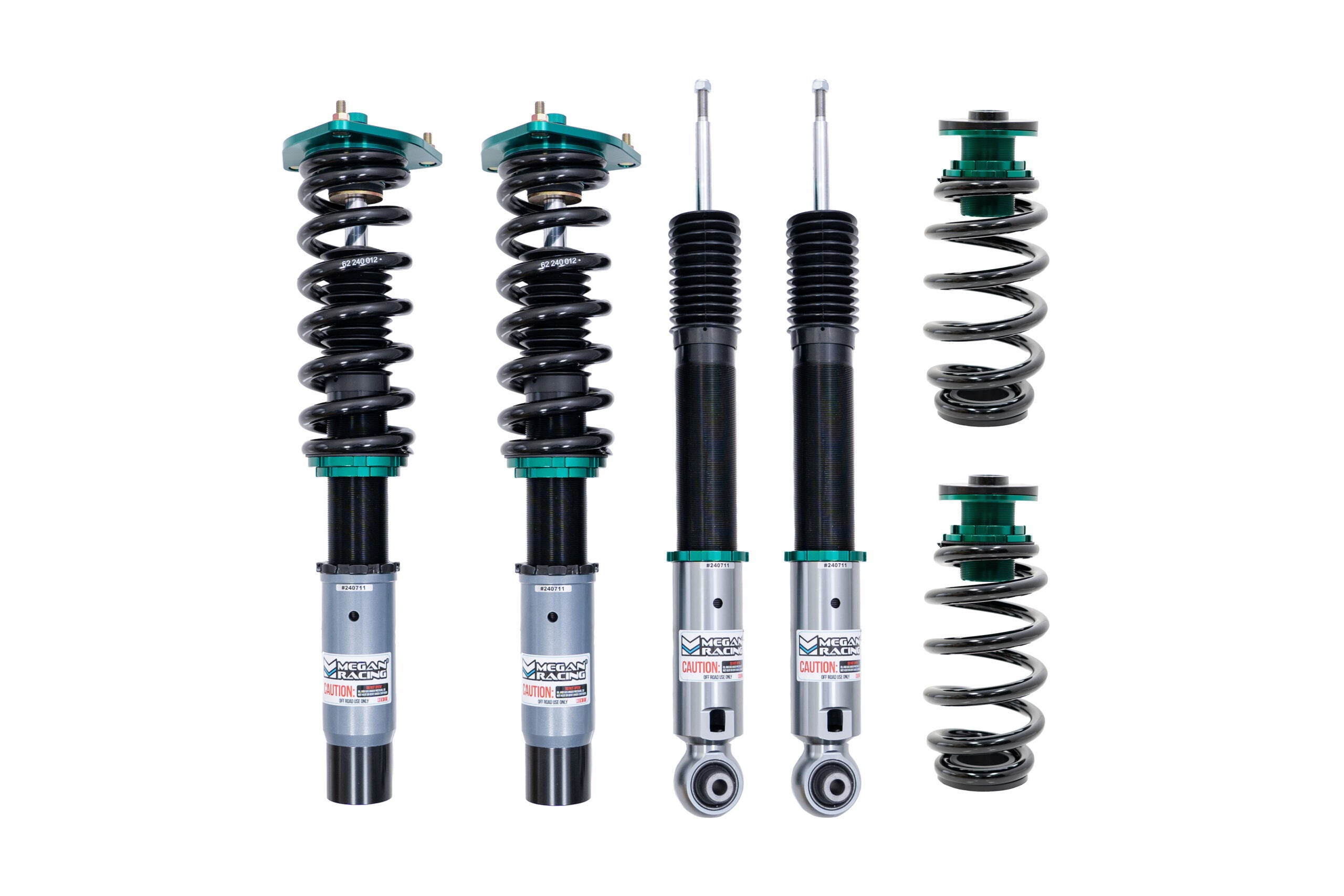 Megan Racing Euro Series Coilovers (2019-2023 Porsche Cayenne, Excludes Air Suspension/PASM) - MR-CDK-PC19-EU