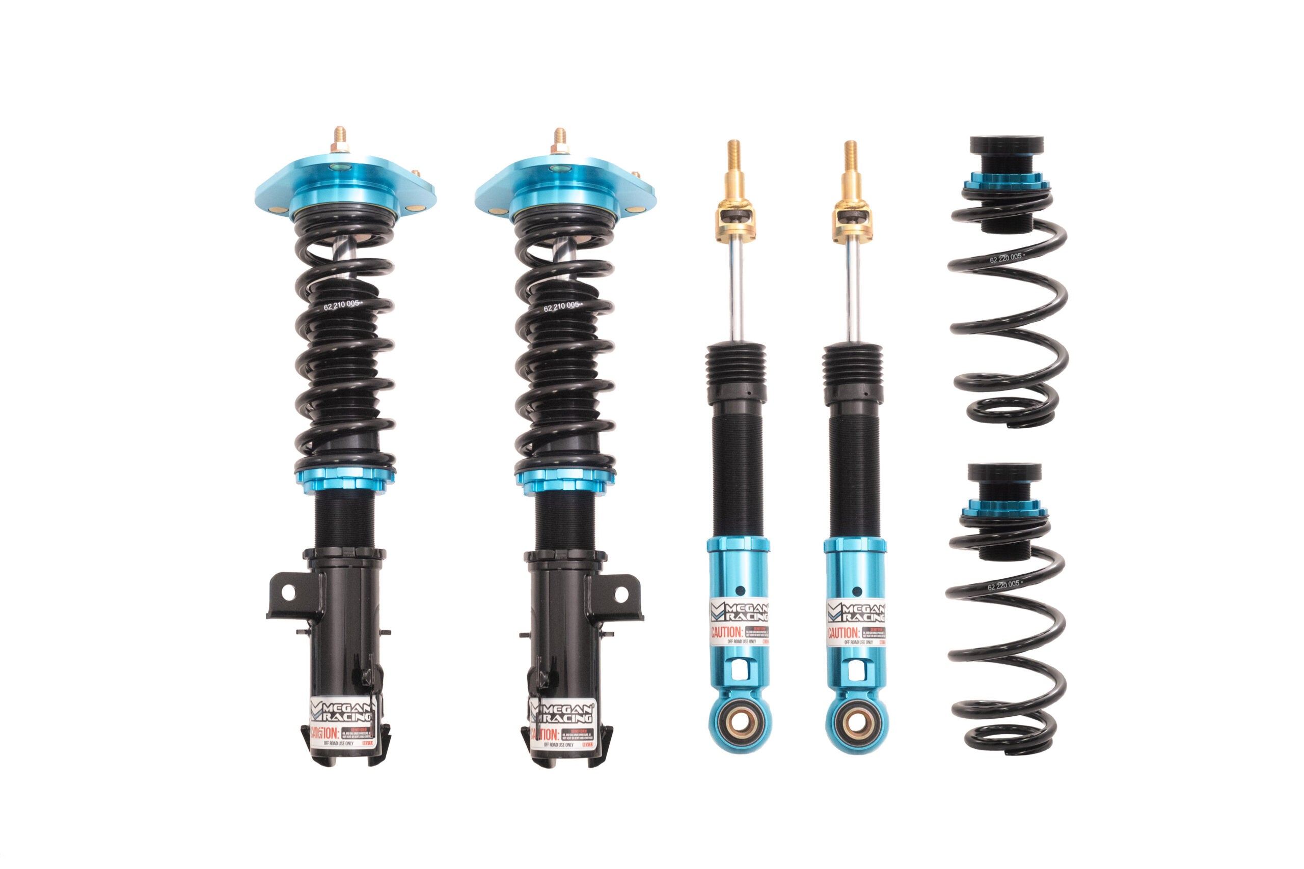 Megan Racing EZ Series Coilovers (2023+ Toyota Prius, Incl AWD, Excludes Prime) - MR-CDK-TP23-EZII