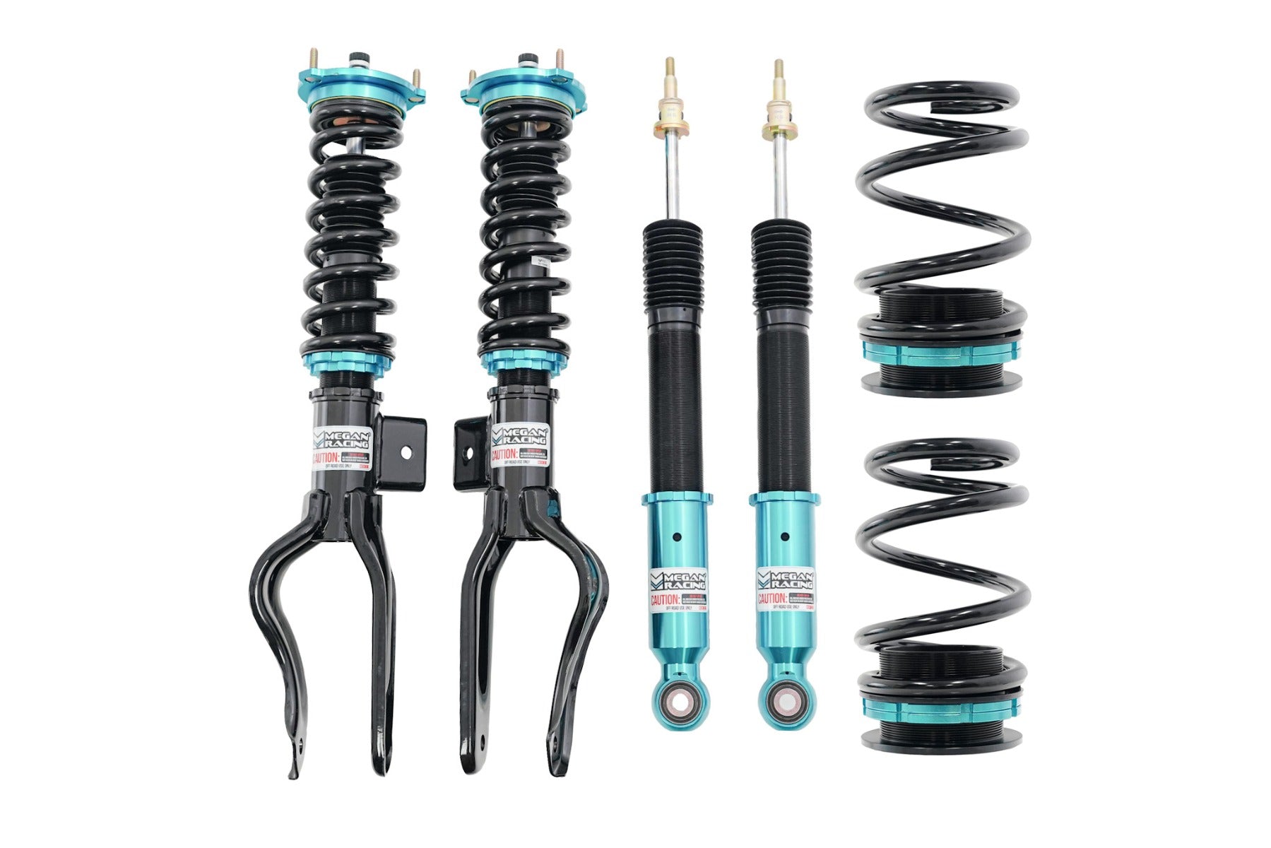 Megan Racing EZII Series Coilovers (2019+ Tesla Model Y AWD / 2017+ Tesla Model 3 AWD Low) - MR-CDK-TSLY19X-EZII