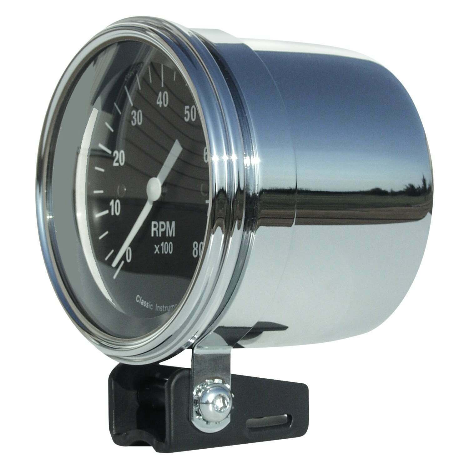 Classic Instruments 3 3/8" x 3" Chrome Tach & Speedo Mounting Cup - MT51