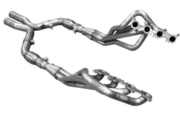 American Racing 2018-2023 Mustang 1-7/8" x 3" Long Tube Headers and Off Road X Pipe (Bottleneck Eliminator System)