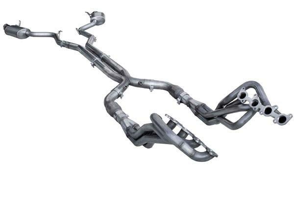 American Racing Headers MTRHD-15178300FSWC 2015-2023 Mustang 5.0L 1-7/8” x 3” 3” X-Pipe w/Cats w/Pure Thunder Mufflers (Right Hand Drive)