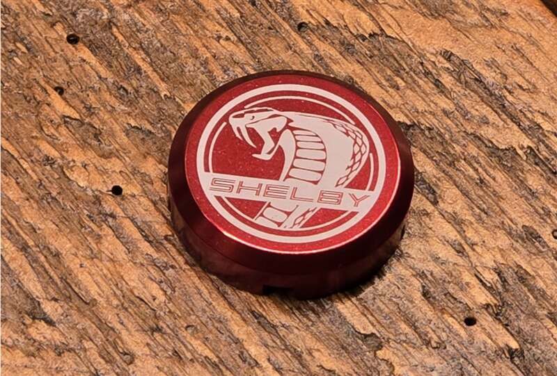Shelby Performance Parts Billet Start Button (2024-2026 Mustang) - MUSTANG-2429-01