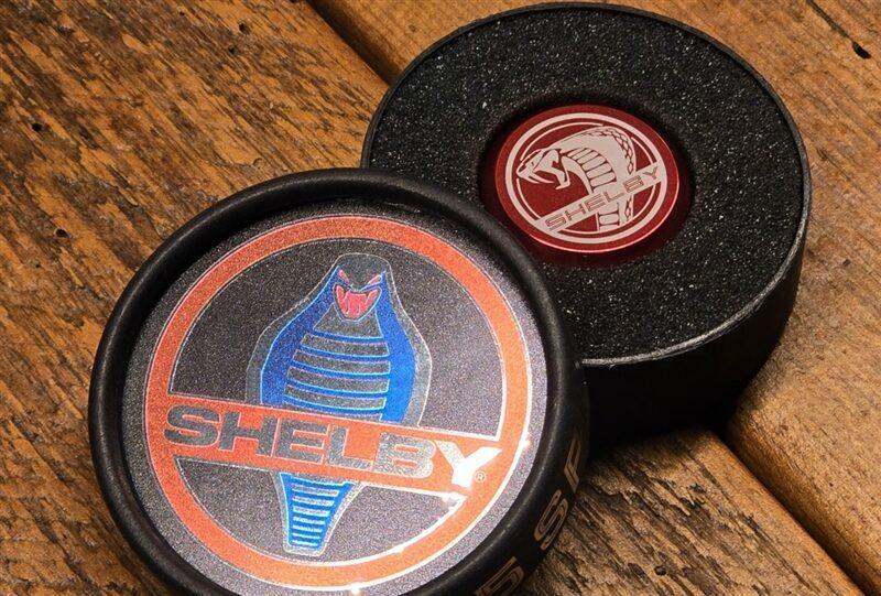 Shelby Performance Parts Billet Start Button (2024-2026 Mustang) - MUSTANG-2429-01
