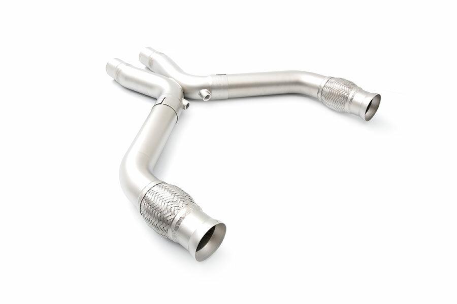 Long Tube Headers FDXP00002T 2005-2010 Mustang GT High Flow Catted X-Pipe for LTH Headers